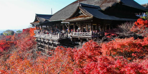 image of Kiyomizu-dera Temple in Kyoto, Japan