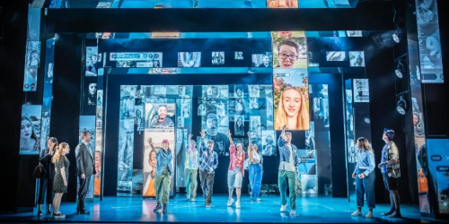 Picture of the stage during 'You Will Be Found'